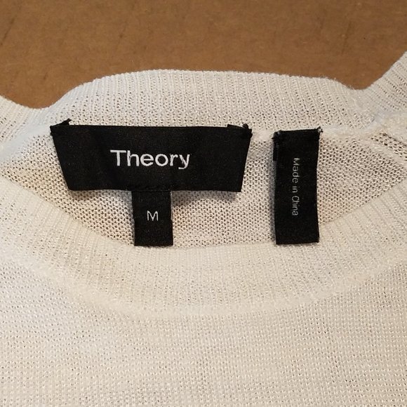Theory Ombre Linen Blend Sweater - Picture 8 of 9